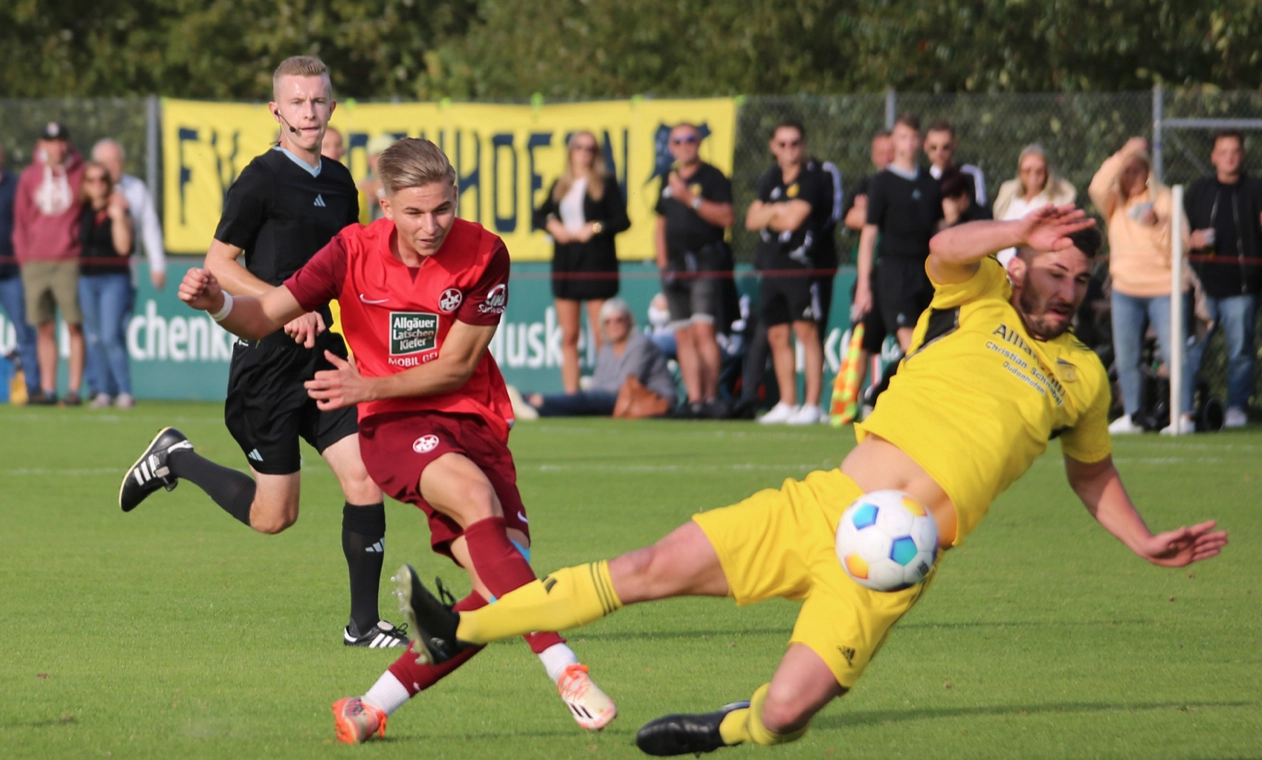 Marco Müller schießt den FCK U21 in Führung